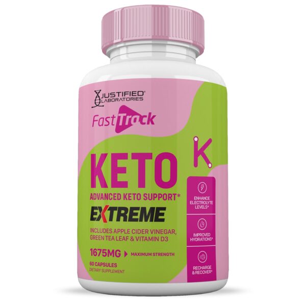 Suplemento Fast Track Keto ACV para apoyo y recuperación keto
