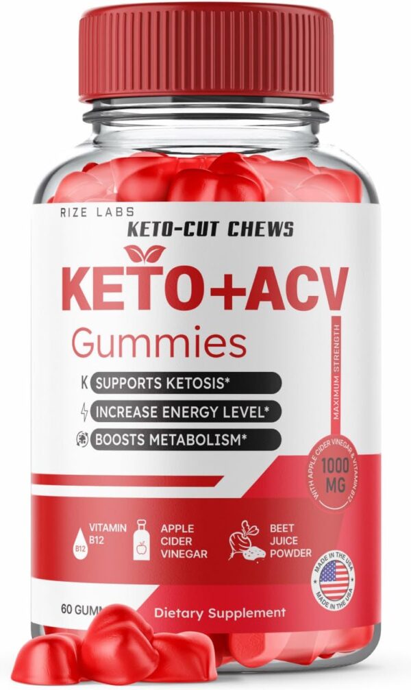 Version 1.0.0 Keto-Cut Chews gomitas ACV para pérdida de peso