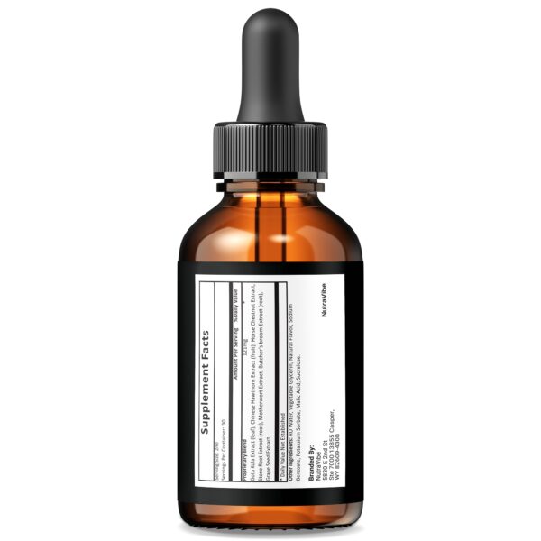 Botella individual de fórmula líquida NutraVibe Calm Sleeper