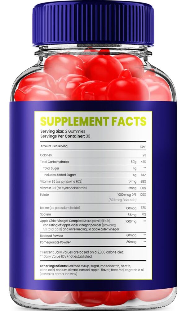 Paquete Smart Slim Keto ACV gomitas para estilo de vida keto