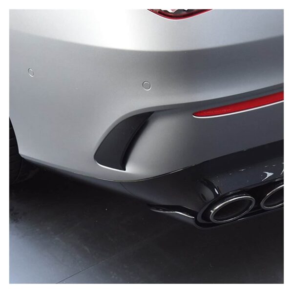 Spoiler lateral lxylf negro brillante para Benz CLA AMG detalle adhesivo