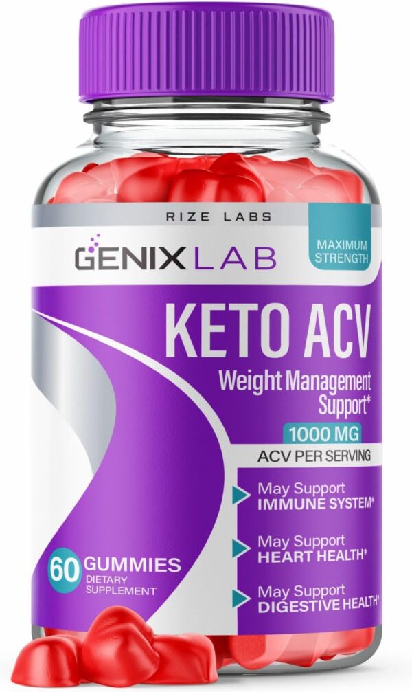 Gomitas Keto ACV Genix Lab para pérdida de peso