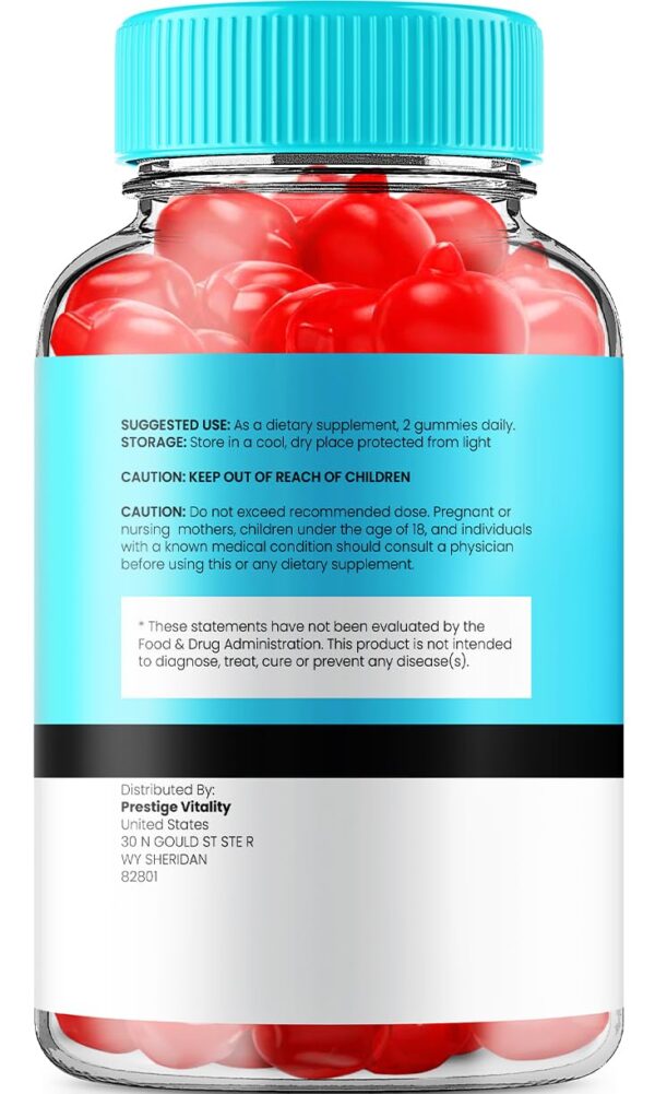 Gomitas keto accel presentar frasco con etiquetas