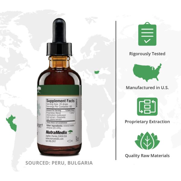 Botella NutraMedix suplemento detox corporal y apoyo mental