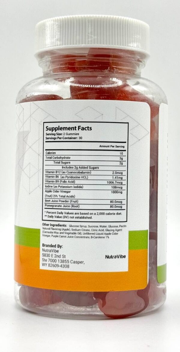 Gomitas Clean Core Keto ACV ingredientes naturales para salud