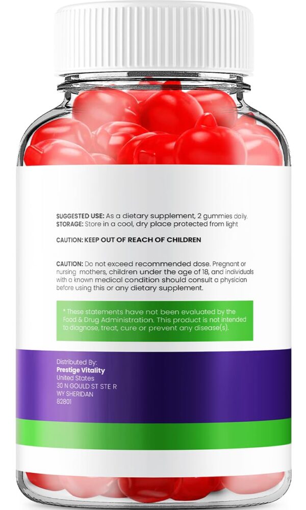 Detalle gomitas ProSlim Keto con vitamina B12