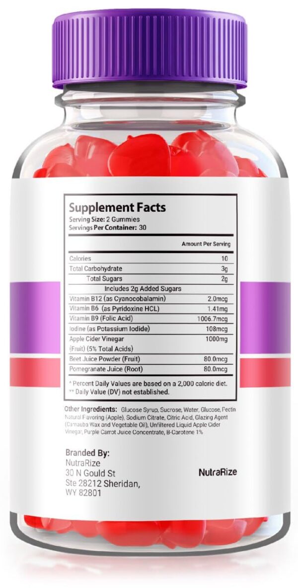 Gomitas Vyto paquete de 5 para controlar peso y eliminar grasa abdominal