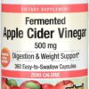 Cápsulas vinagre sidra de manzana Natural Factors 360 cápsulas