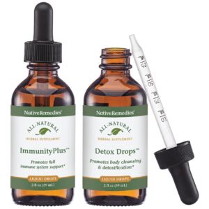 Native Remedies Protect & Cleanse ComboPack botellas de suplementos naturales