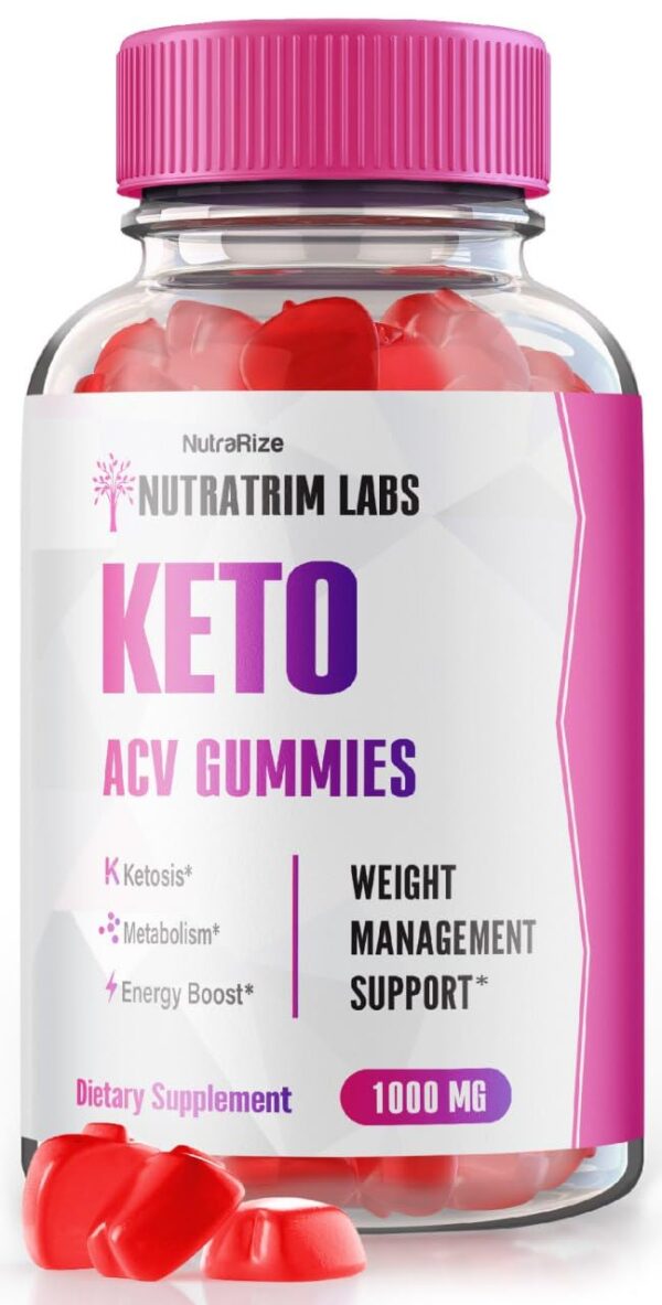 Nutratrim Labs gominolas keto vinagre de sidra 60 unidades