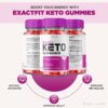 Gomitas ExactFit Keto con ingredientes naturales para perder grasa abdominal