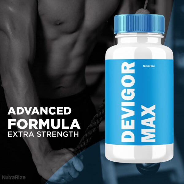 NutraRize Devigor Max suplemento natural para hombres activos