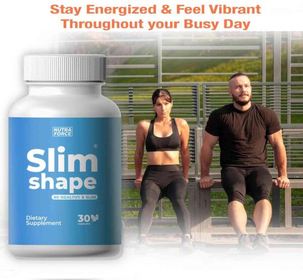 Cápsulas naturales SlimShape para hombres y mujeres