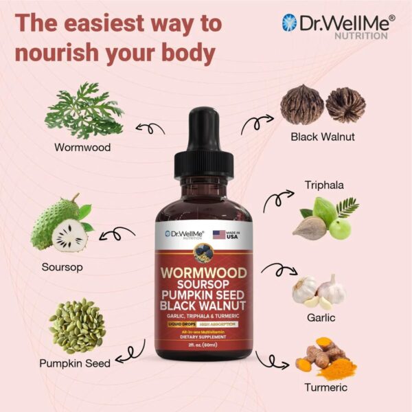 Gotas detox para limpieza corporal y soporte inmunológico