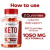 Suplemento TrimNova Keto ACV livorka 1050mg