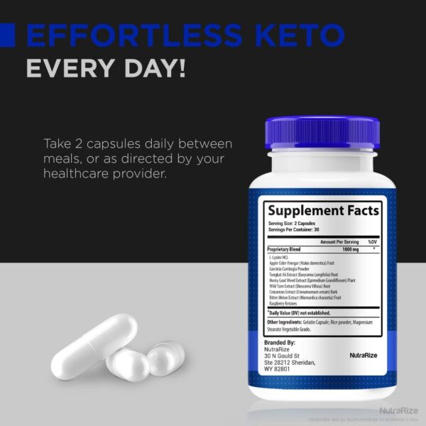 Keto Soir botella y cápsulas