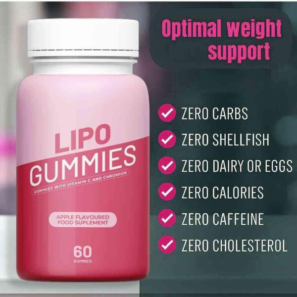 Paquete Lipo Gummies suplemento natural gummies