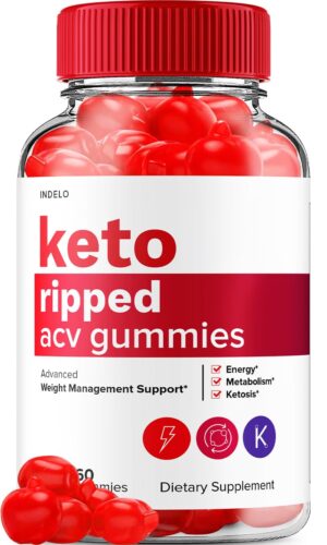 Keto Ripped ACV gomitas para control de peso y estilo keto