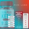 Paquete Slim Plus Keto ACV lado y base
