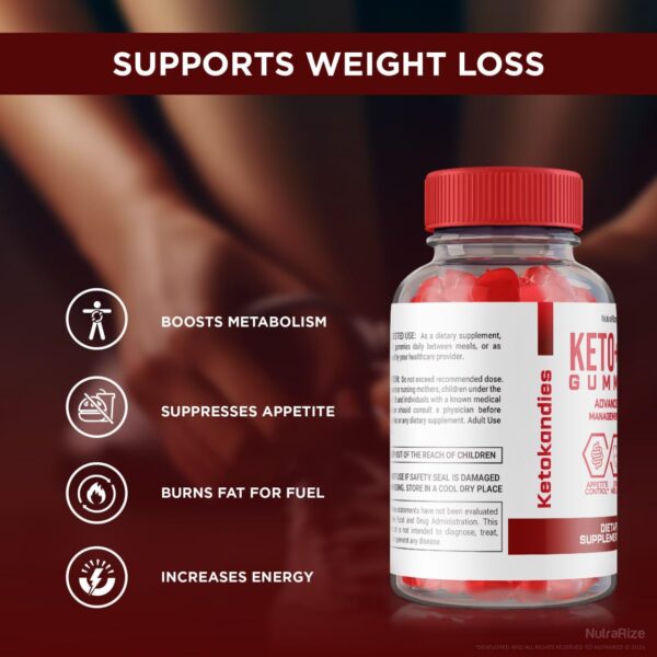 Gomitas KetoKandies presentación múltiple para dieta keto