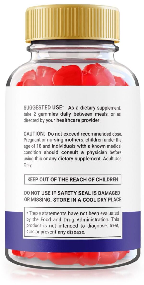 Gomitas KetoPeak Keto ACV para quemar grasa abdominal