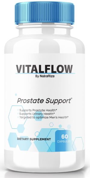 Cápsulas VitalFlow para la salud prostática y bienestar general