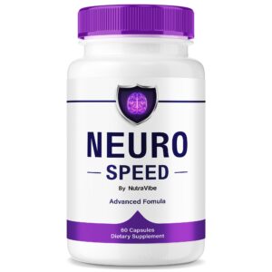 Frasco de cápsulas Neuro Speed para memoria y enfoque