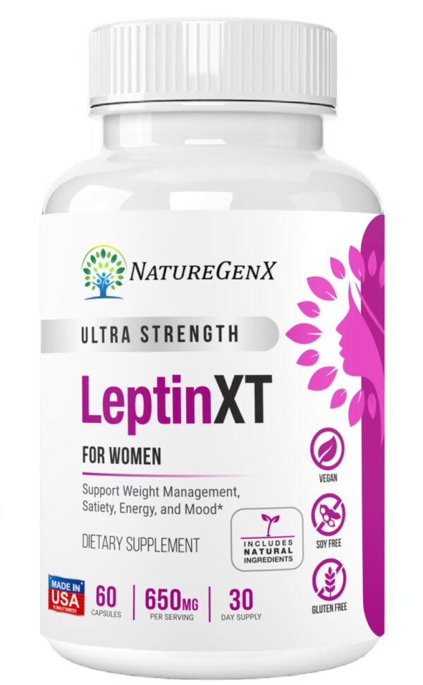 NatureGenX LeptinXT botella de 60 cápsulas