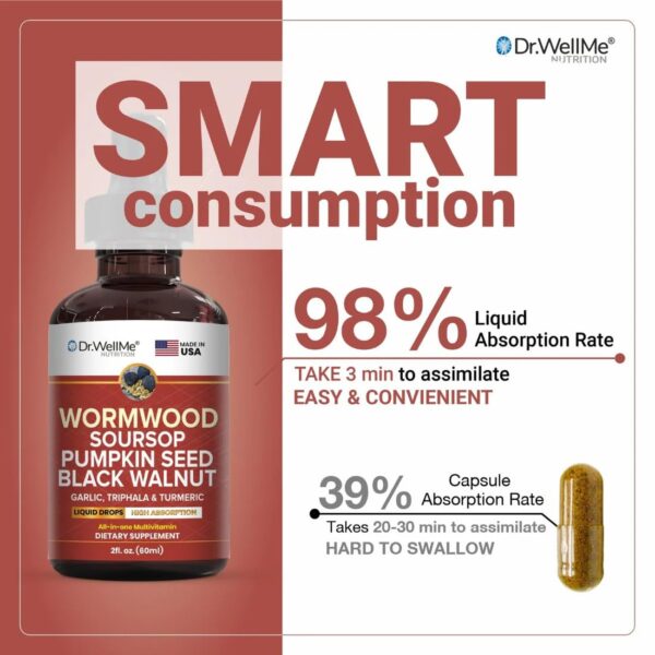 Suplemento líquido con cúrcuma y ajo para salud inmune