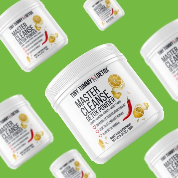 Polvo desintoxicante Master Cleanse para dieta de 3 días