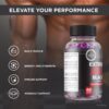 Detalle gomitas supplemento men Extreme Beast Black close-up