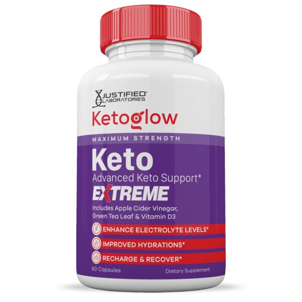 Cápsulas Keto Glow apoyo para cetosis y electrolitos