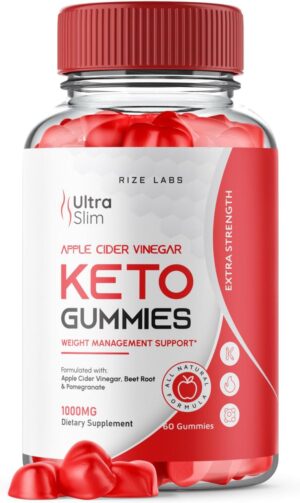 Gomitas Ultra Slim Keto ACV para pérdida de peso y grasa abdominal