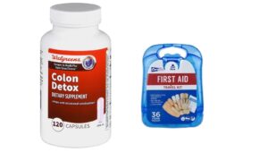 Cápsulas Colon Detox Walgreens 120 unidades pomo frontal