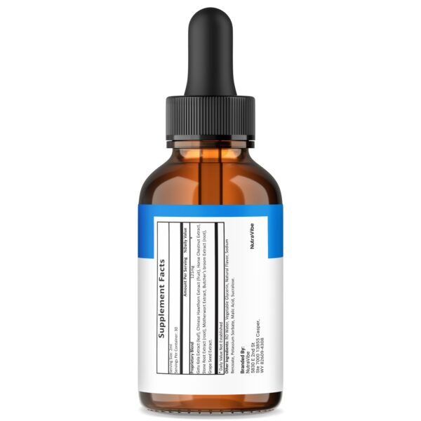 Frasco gotero NutraVibe Glyconix fórmula líquida natural