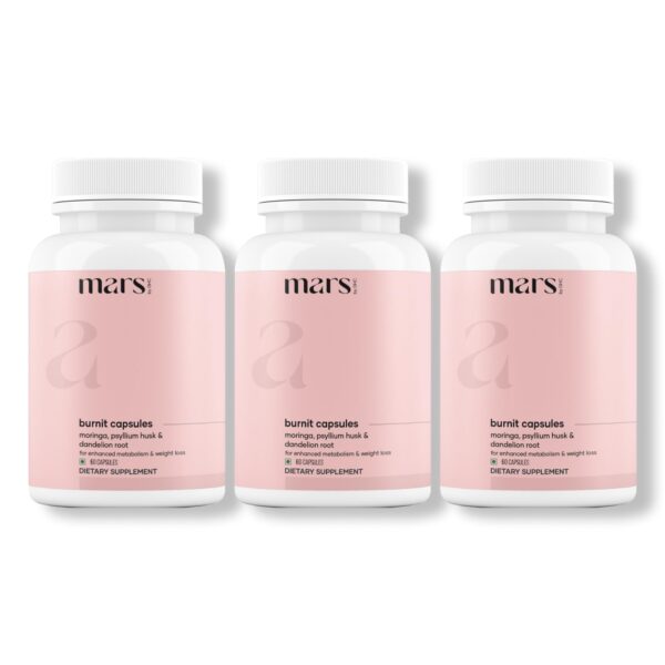 Frontal de Mars BurnIt cápsulas paquete de 3