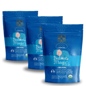 Paquete de 3 té orgánico para cólicos y gases en bebés