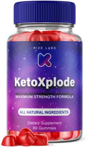 Gomitas KetoXplode Keto ACV suplemento para pérdida de peso avanzada