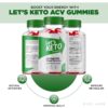 Gomitas Lets Keto con ingredientes naturales para keto y acv