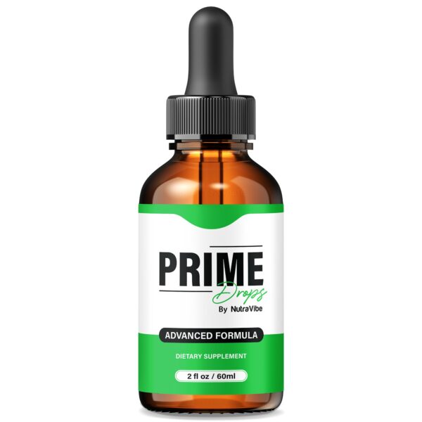 Frasco Prime Drops para hombres etiqueta
