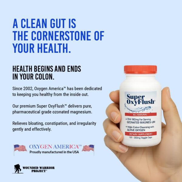 Etiqueta del producto OxyFlush