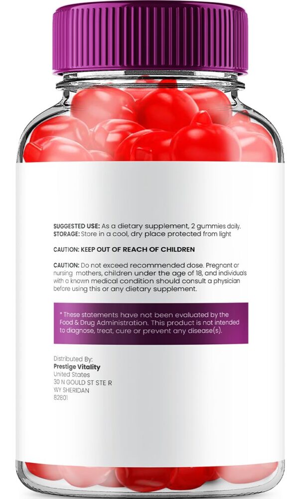 Tablet NutriZen Keto ACV Gummies suplemento quemador grasa keto