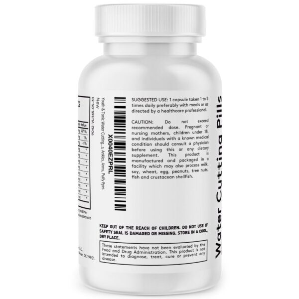 Youth & Tonic suplemento diurético natural cápsulas