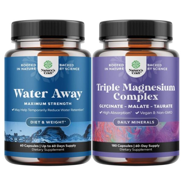 Water Away bundle diuretics botella