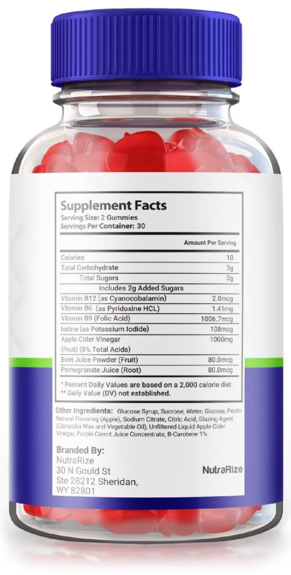 Suplemento Trim Keto Tonic gomitas pack 5