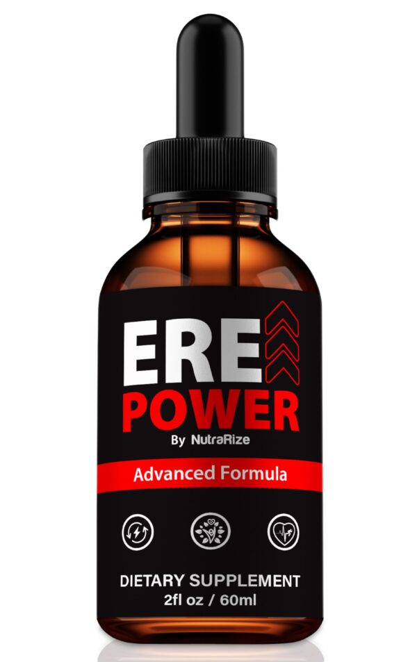 Frasco de gotas ErePower fórmula natural para energía y resistencia