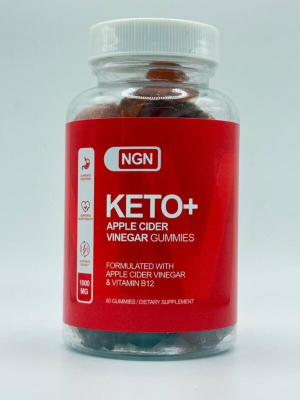 Gomitas nutritivas NutraRize keto con vinagre de sidra de manzana 1000mg