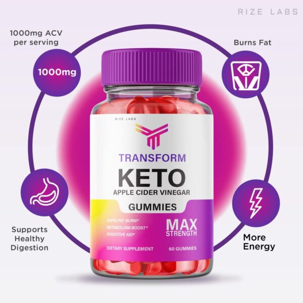 paquete 3 gomitas avanzadas transform keto rize labs 20 unidades
