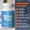 Cápsulas SlimShape apoyo para salud y metabolismo