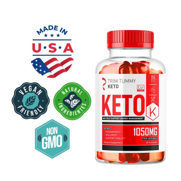 Trim Tummy Keto ACV gomitas apoyo dieta